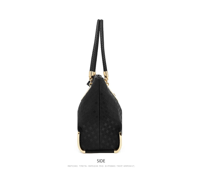 Ulvly Genuine Leather Winter Tote