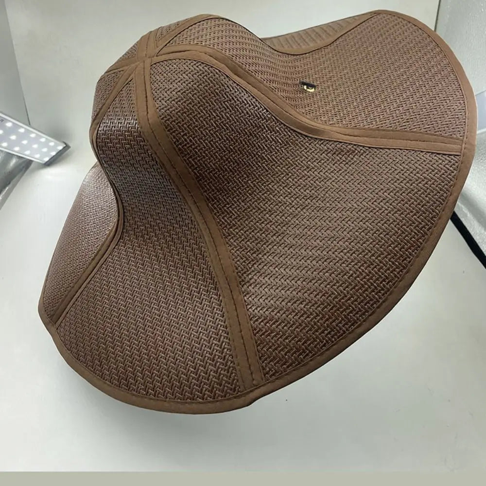 Ulvly Foldable Straw Sun Hat