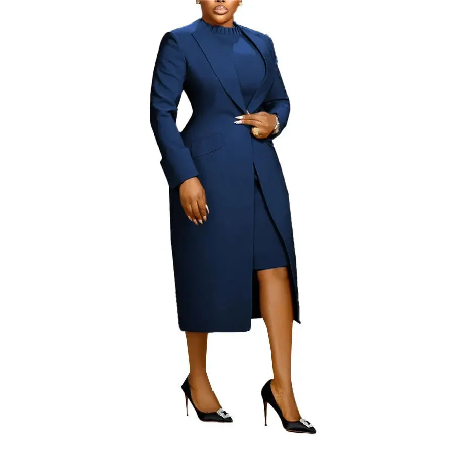 Ulvly Blazer &amp; Dress Suit Set