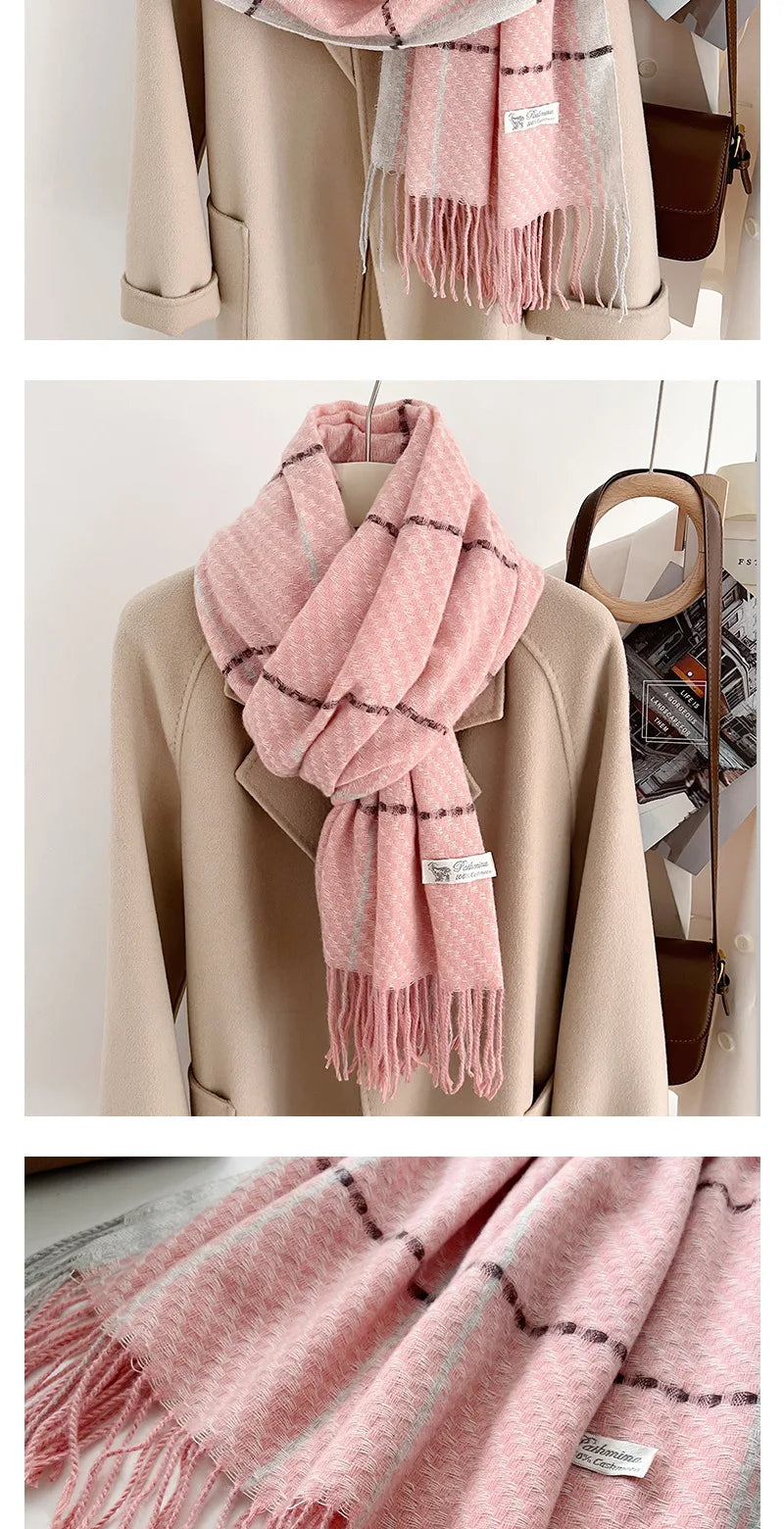 Ulvly Fish Scale Knit Wrap