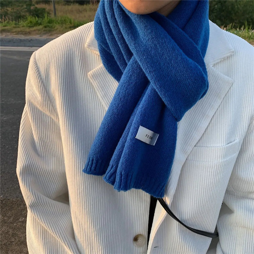 Ulvly 100% Wool Knit Scarf