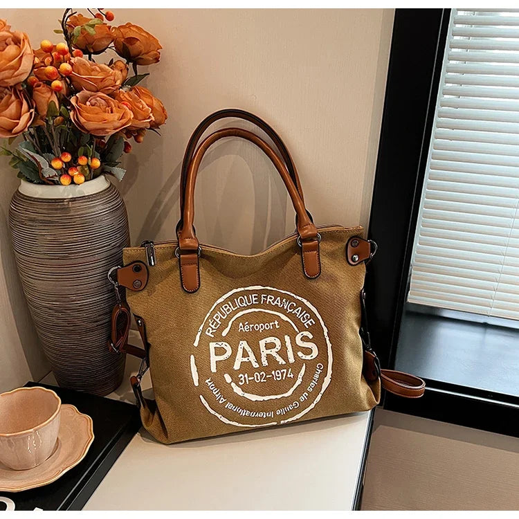 Ulvly Retro Canvas Bag