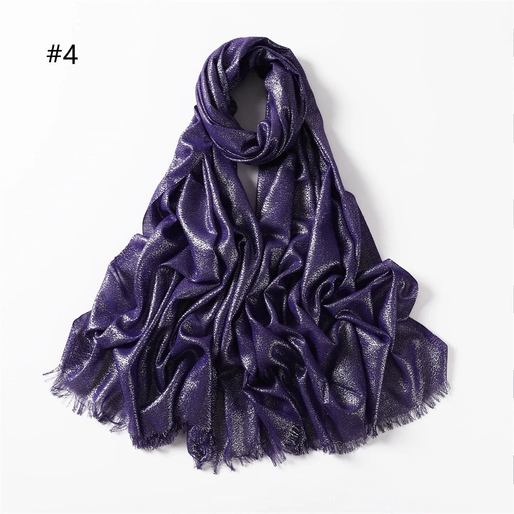 Ulvly Shimmer Fringe Shawl