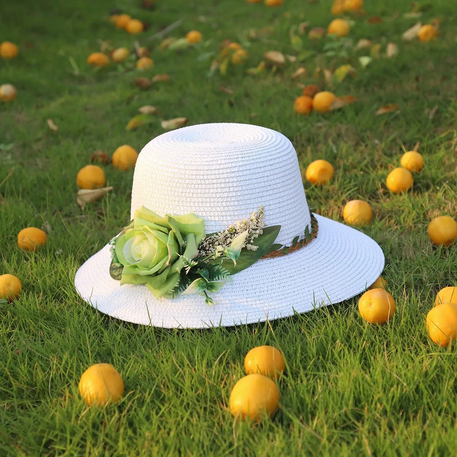 Ulvly Floral Beach Sun Hat