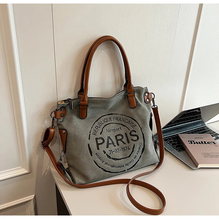 Ulvly Retro Canvas Bag