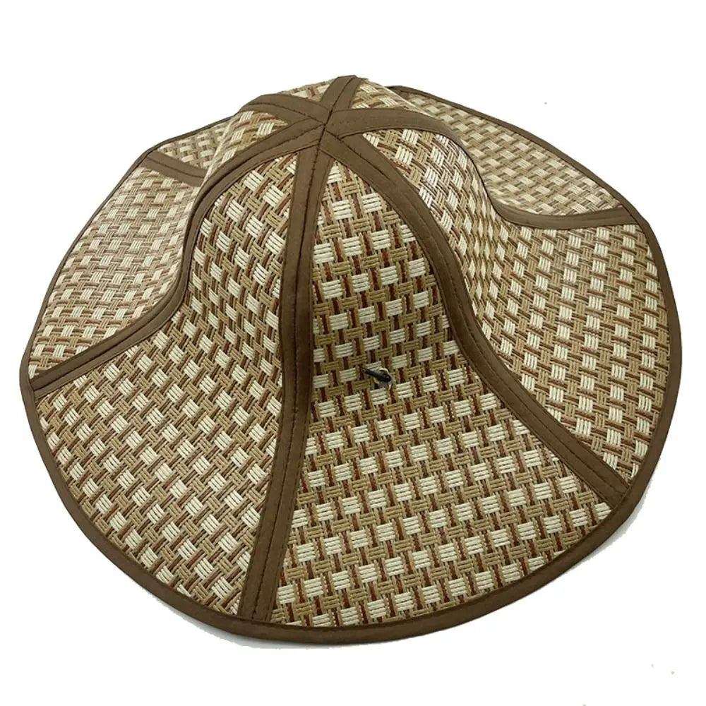 Ulvly Foldable Straw Sun Hat