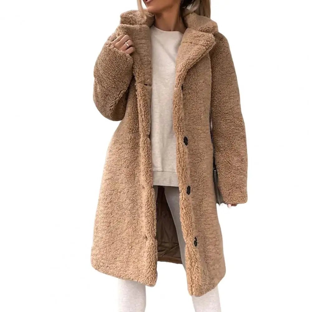 Ulvly Teddy Fleece Overcoat