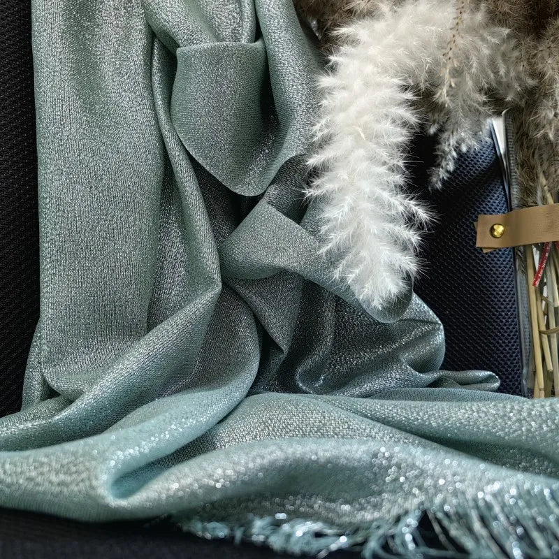 Ulvly Shimmer Fringe Shawl
