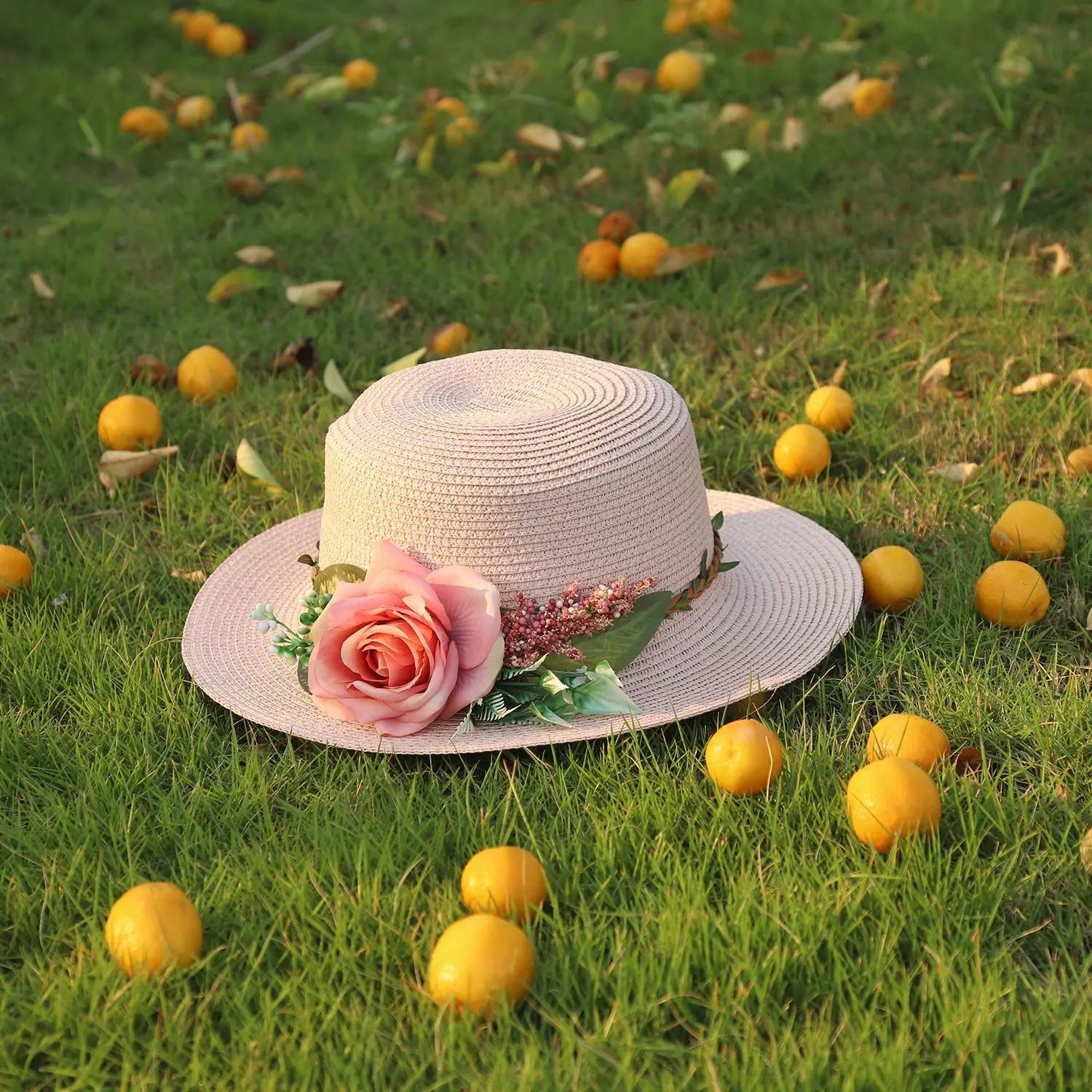 Ulvly Floral Beach Sun Hat