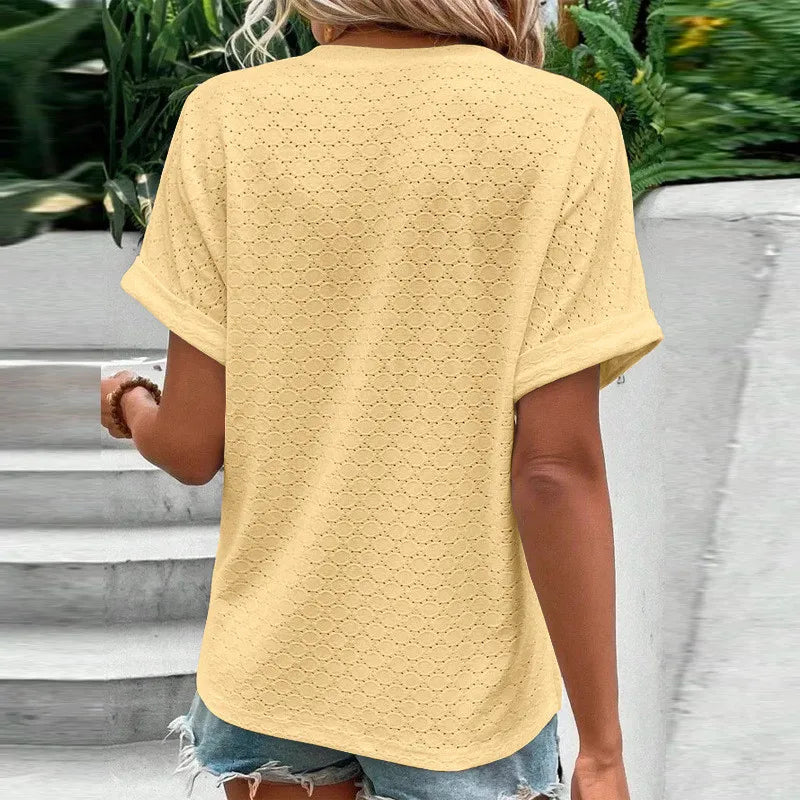 Ulvly Knit V Neck Shirt