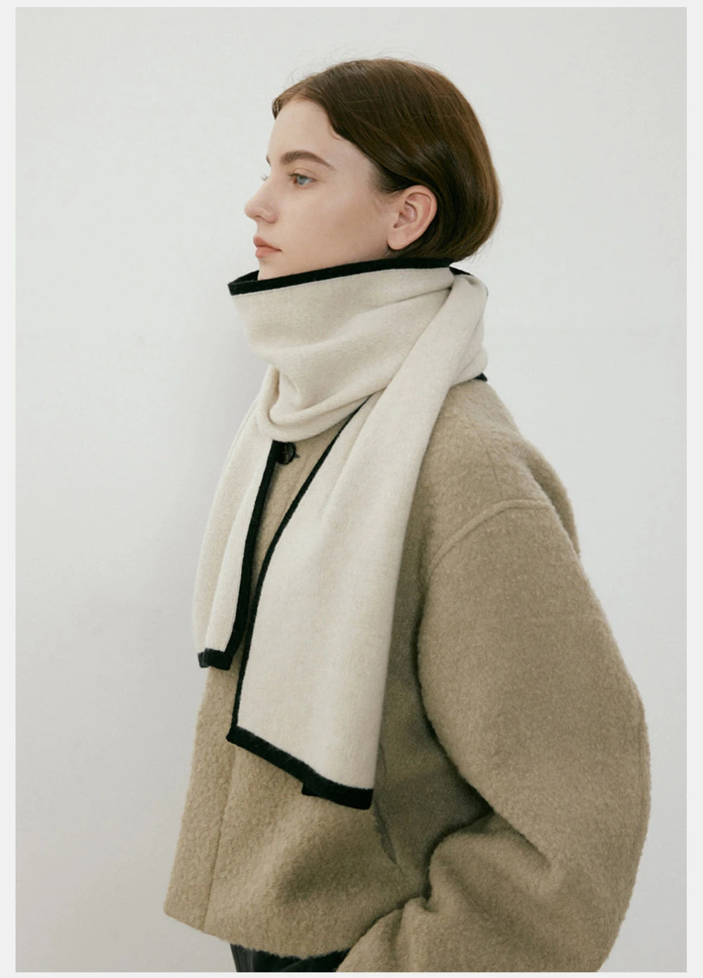 Ulvly Patchwork Knit Scarf