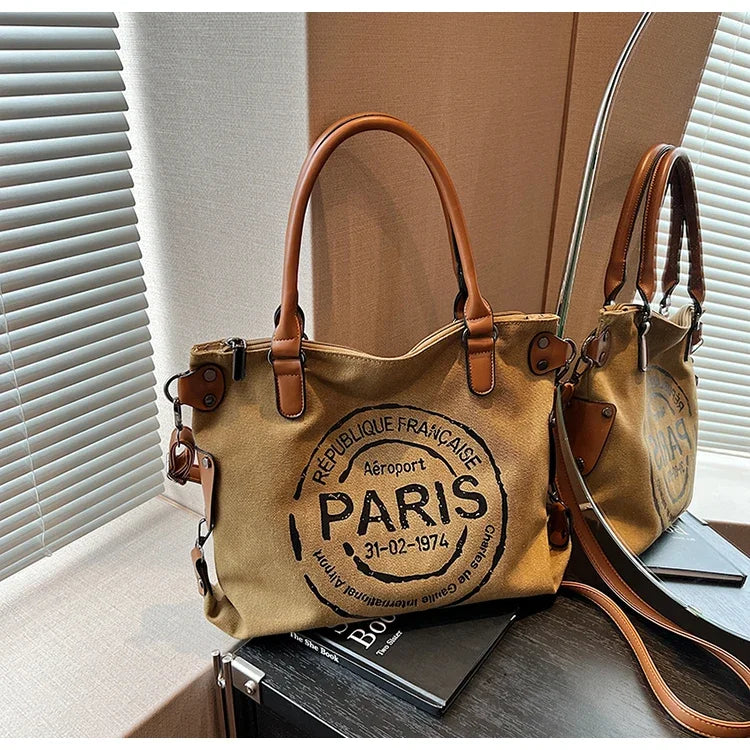 Ulvly Retro Canvas Bag