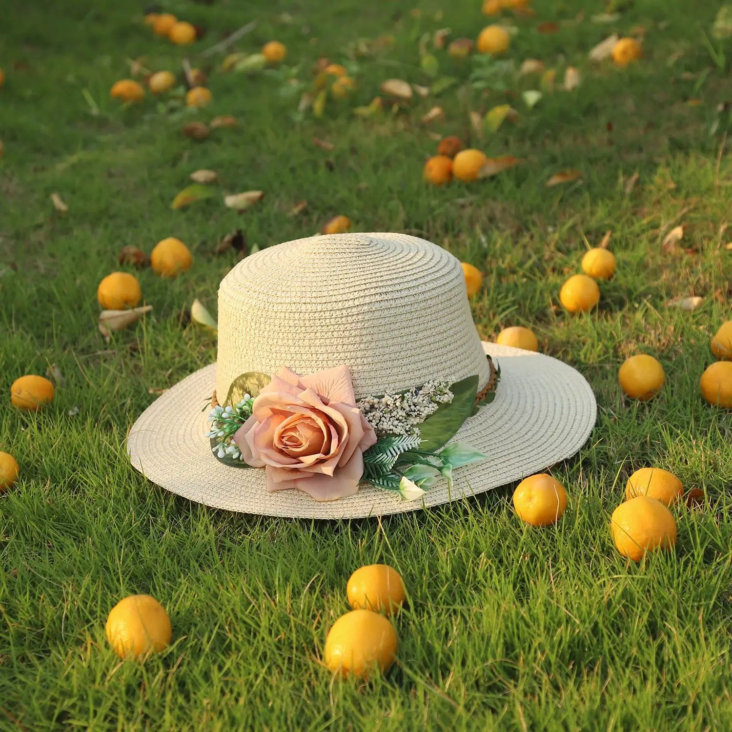 Ulvly Floral Beach Sun Hat