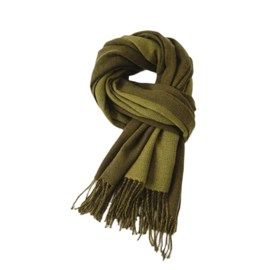 Ulvly Double-Sided Cashmere-Feel Scarf
