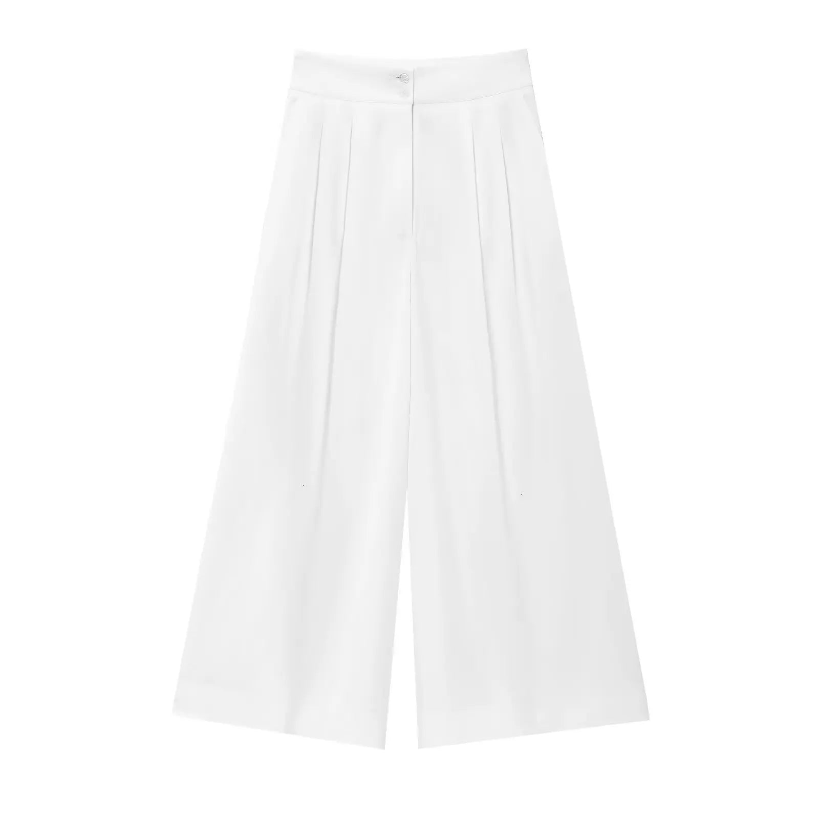 Ulvly Sleeveless Belted Suit Set