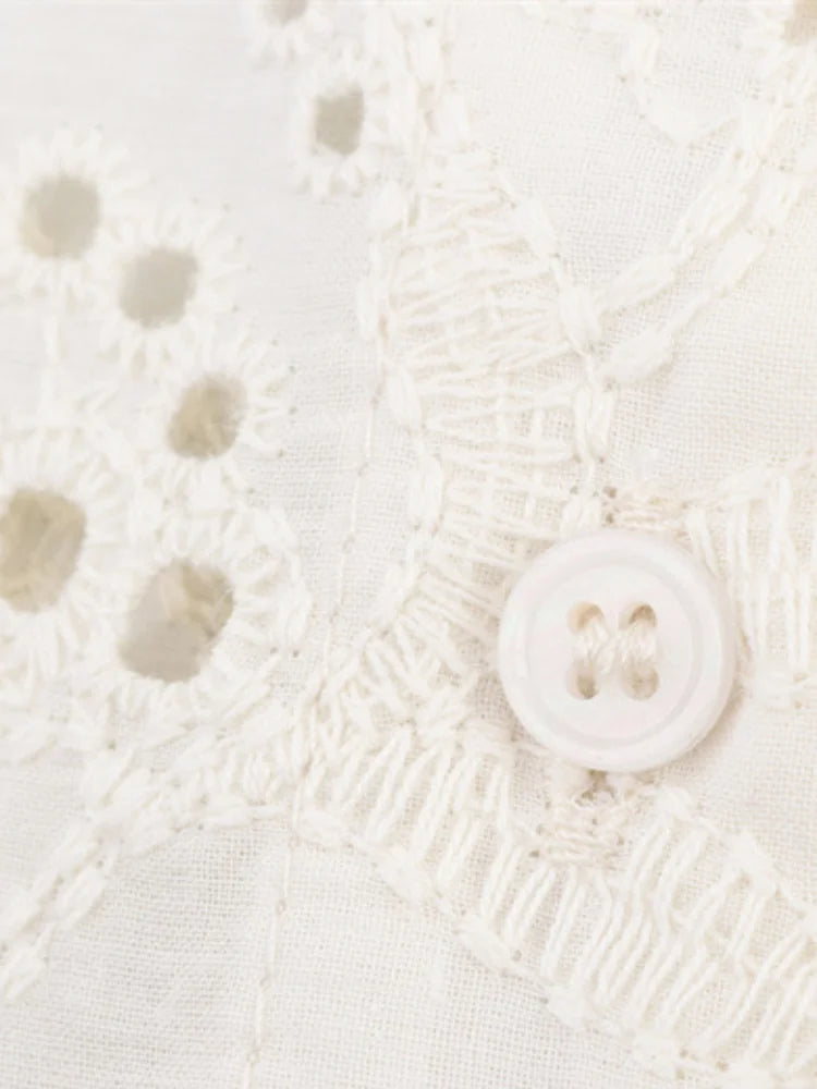 Ulvly Embroidered Shirt &amp; Trousers Set