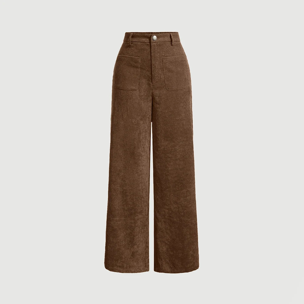 Ulvly Retro High-Waist Trousers