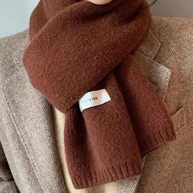 Ulvly 100% Wool Knit Scarf