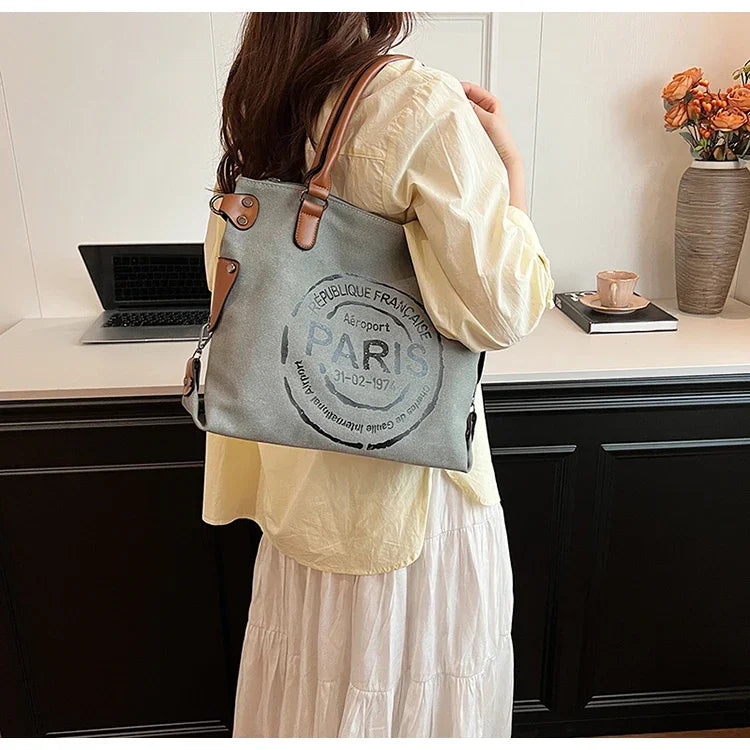 Ulvly Retro Canvas Bag