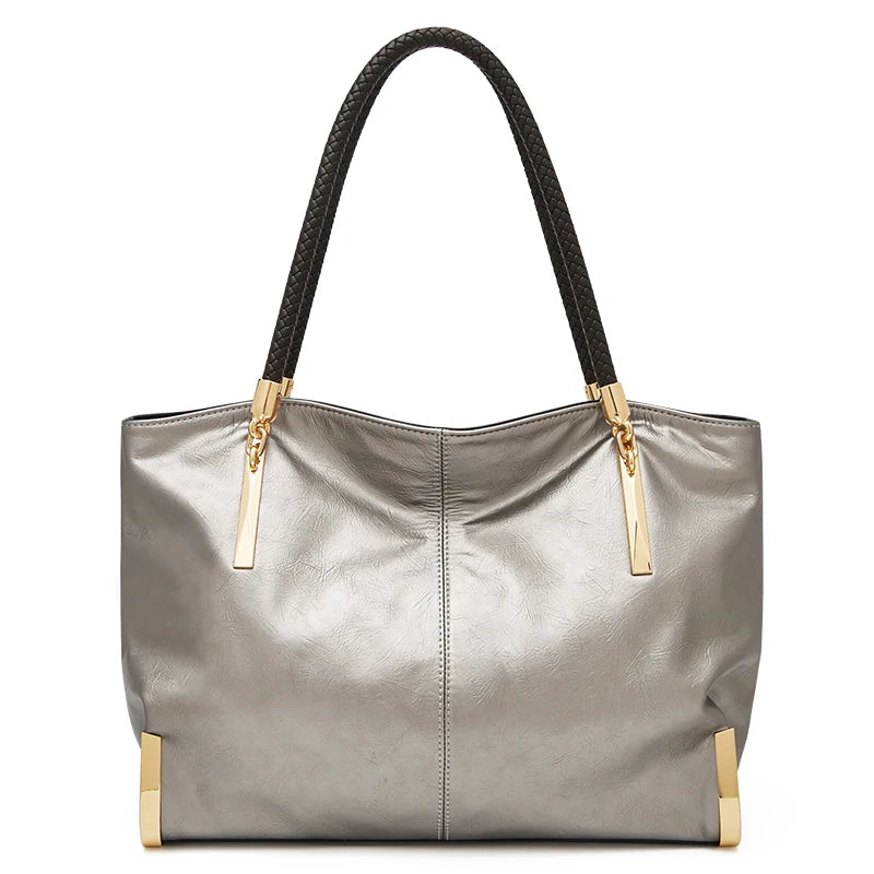 Ulvly Genuine Leather Winter Tote