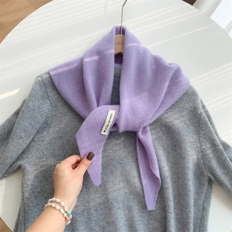 Ulvly Wool Triangle Scarf