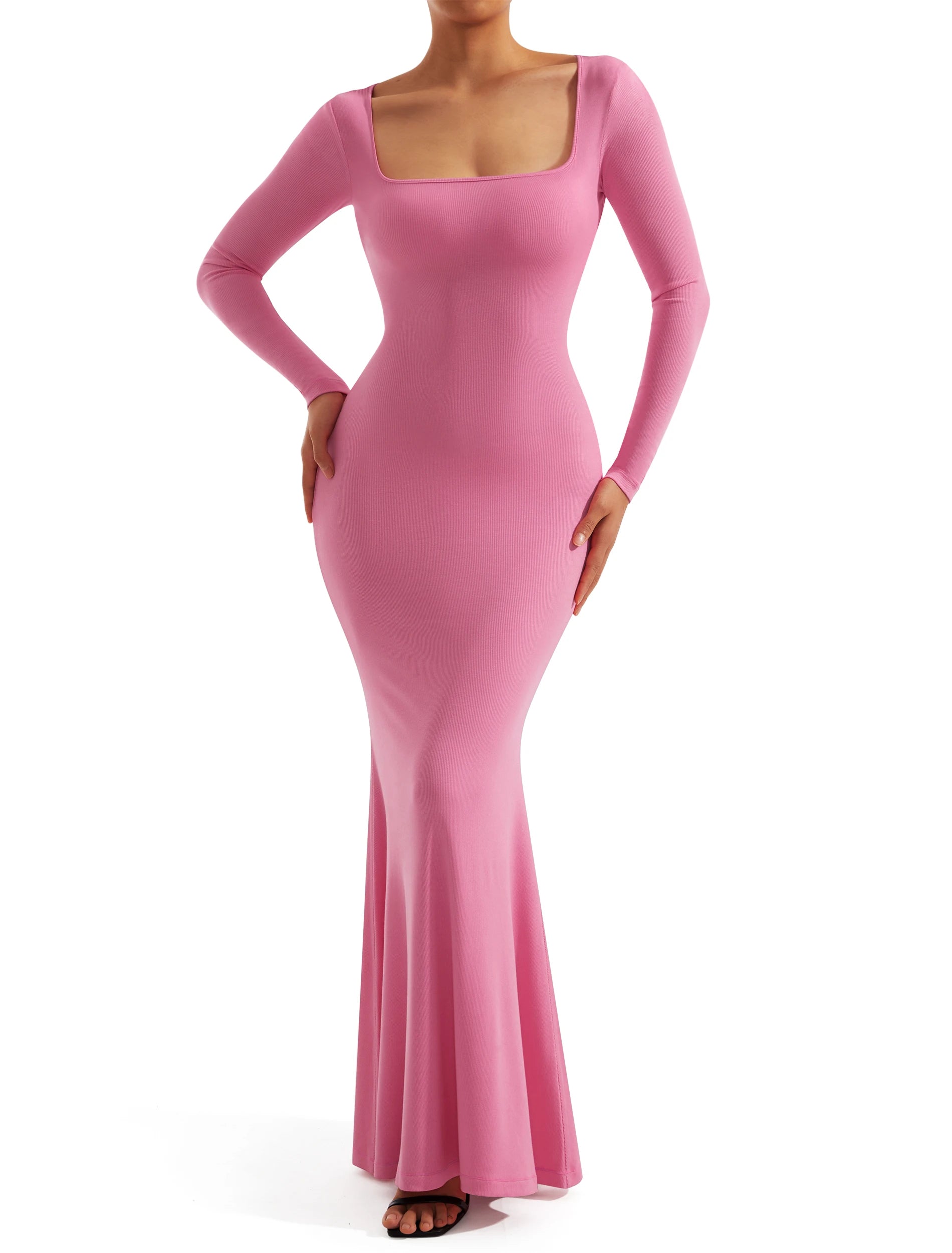 Ulvly Long Sleeve Bodycon Dress