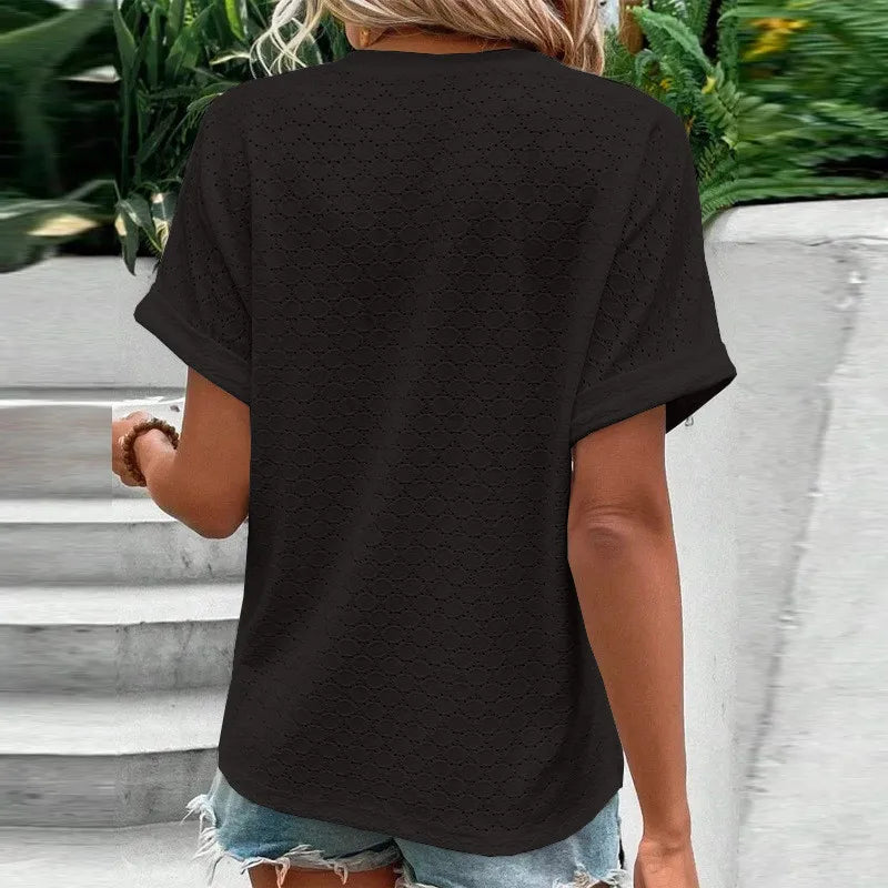 Ulvly Knit V Neck Shirt
