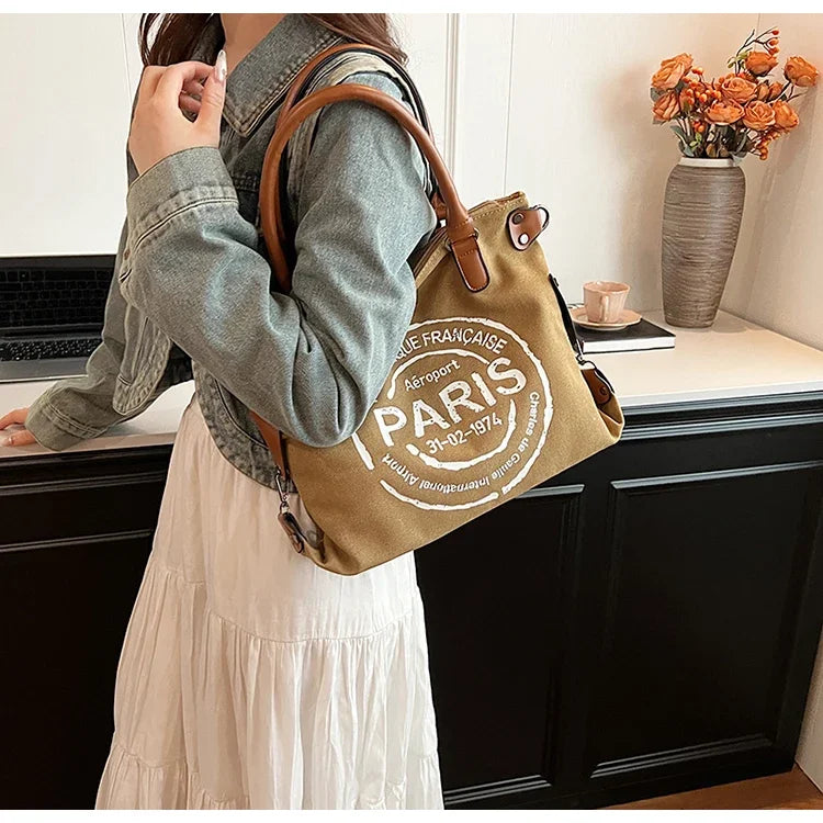 Ulvly Retro Canvas Bag