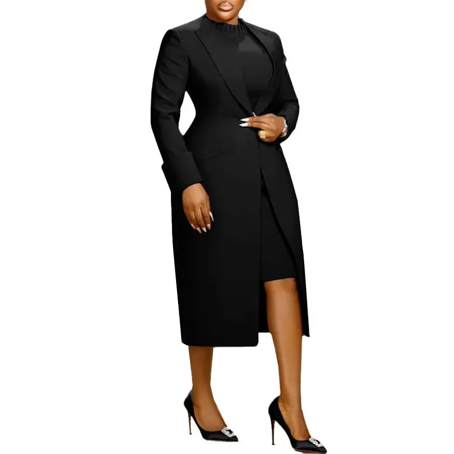 Ulvly Blazer &amp; Dress Suit Set
