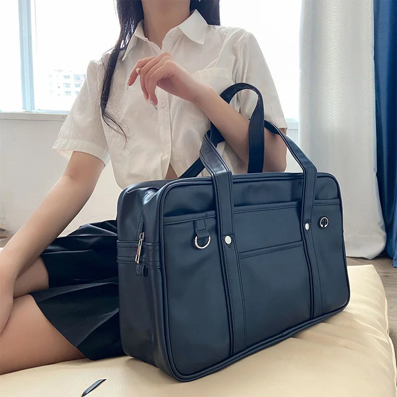 Ulvly PU Shoulder Tote – Student &amp; Commuter Edition