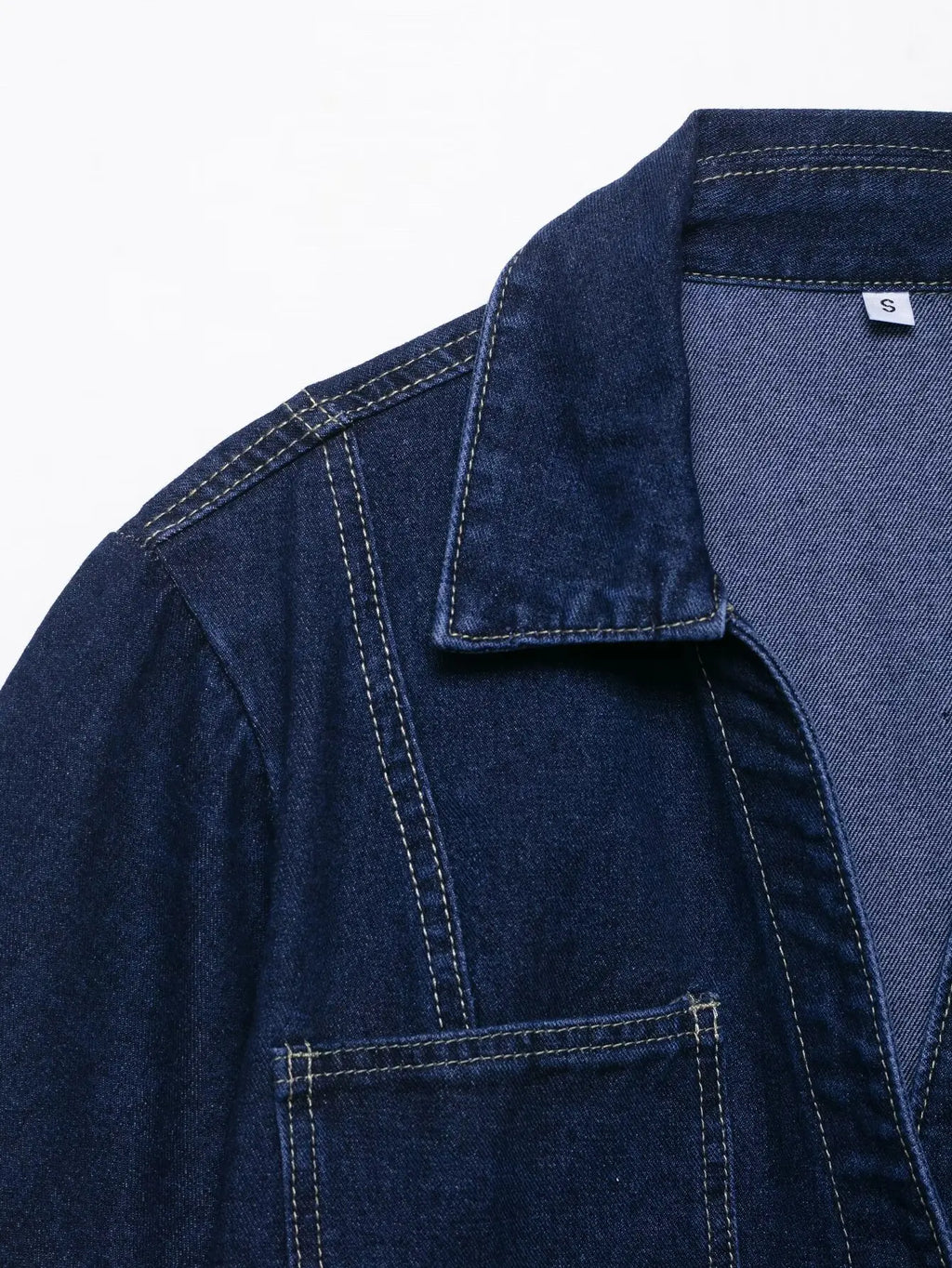 Ulvly Short-Sleeve Denim Jacket