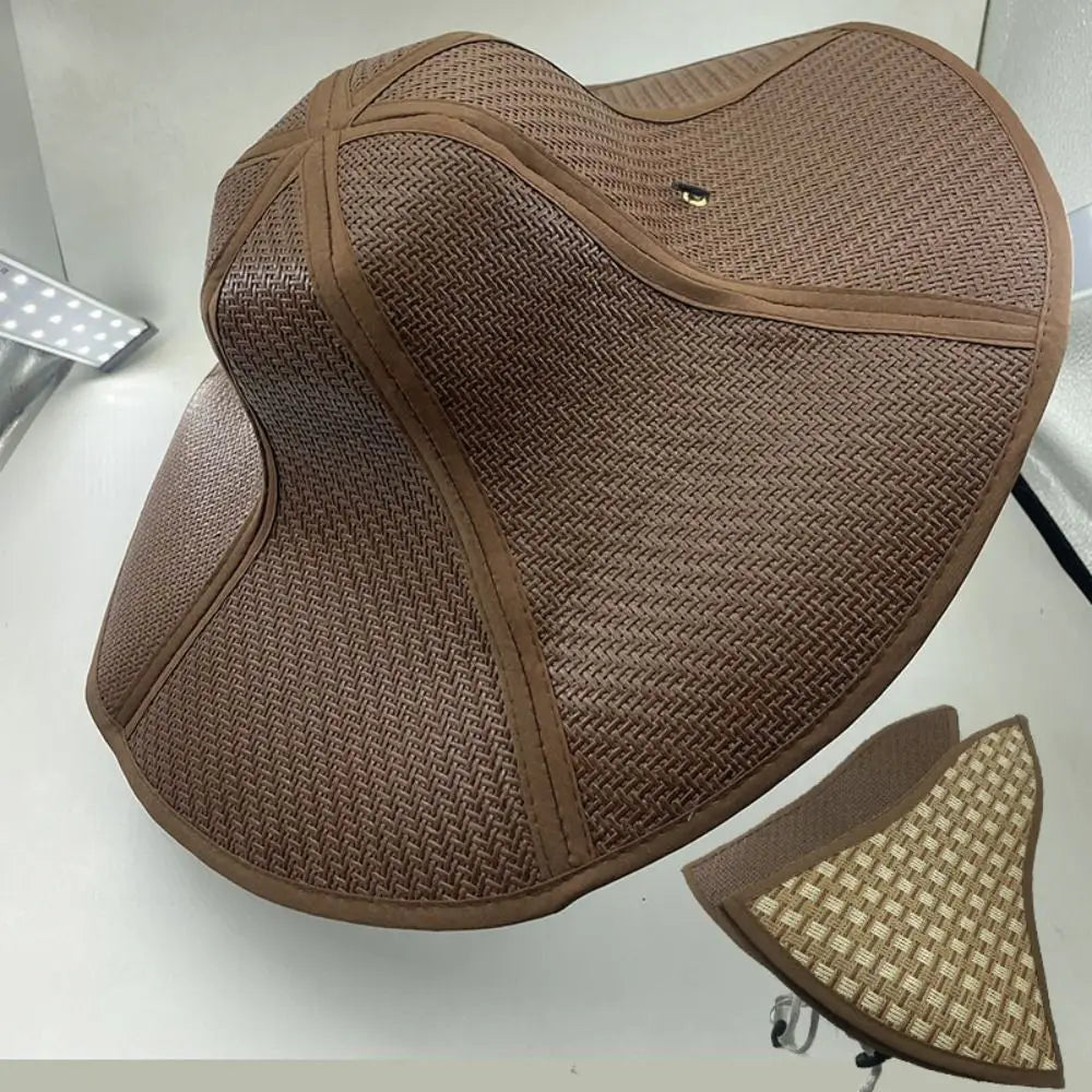 Ulvly Foldable Straw Sun Hat