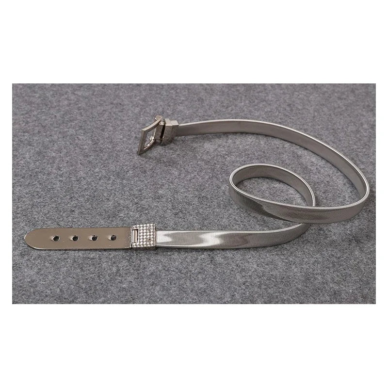 Ulvly Gold & Silver Metal Chain Belt