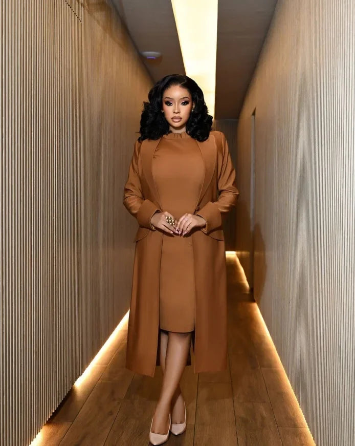 Ulvly Blazer &amp; Dress Suit Set