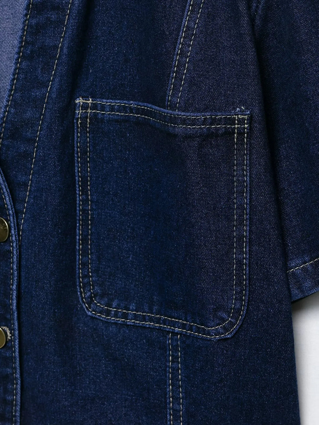 Ulvly Short-Sleeve Denim Jacket