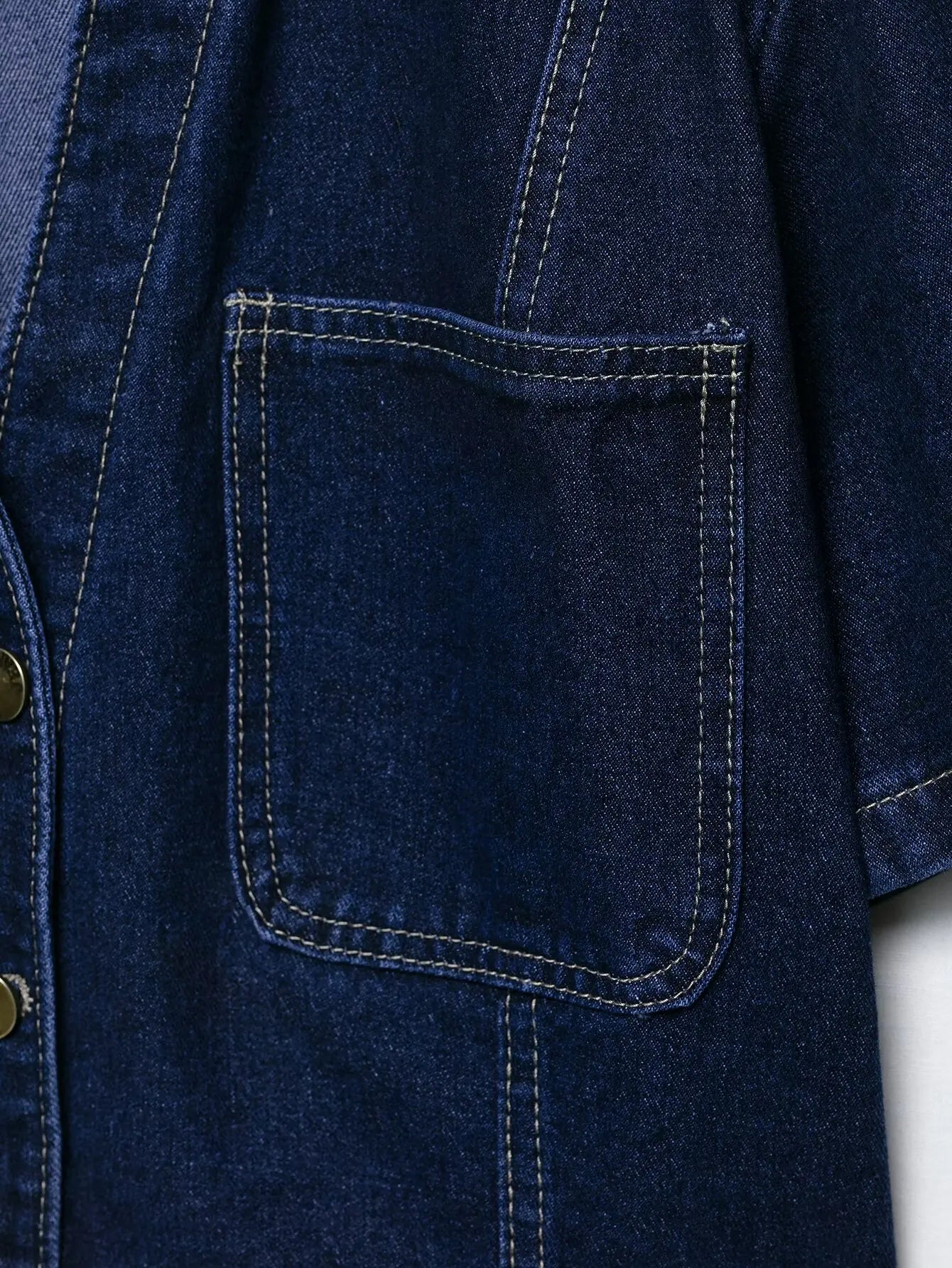 Ulvly Short-Sleeve Denim Jacket