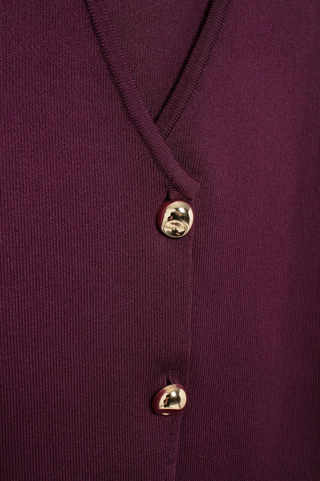 Ulvly Wine Red Knit Vest & Skirt Set