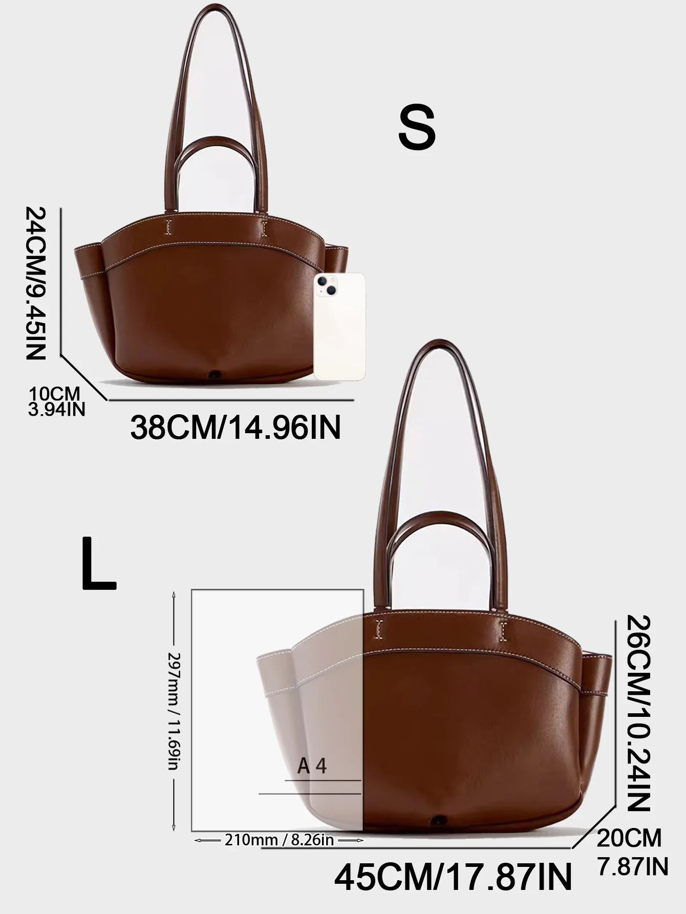 Ulvly Spliced Canvas Shoulder Bag
