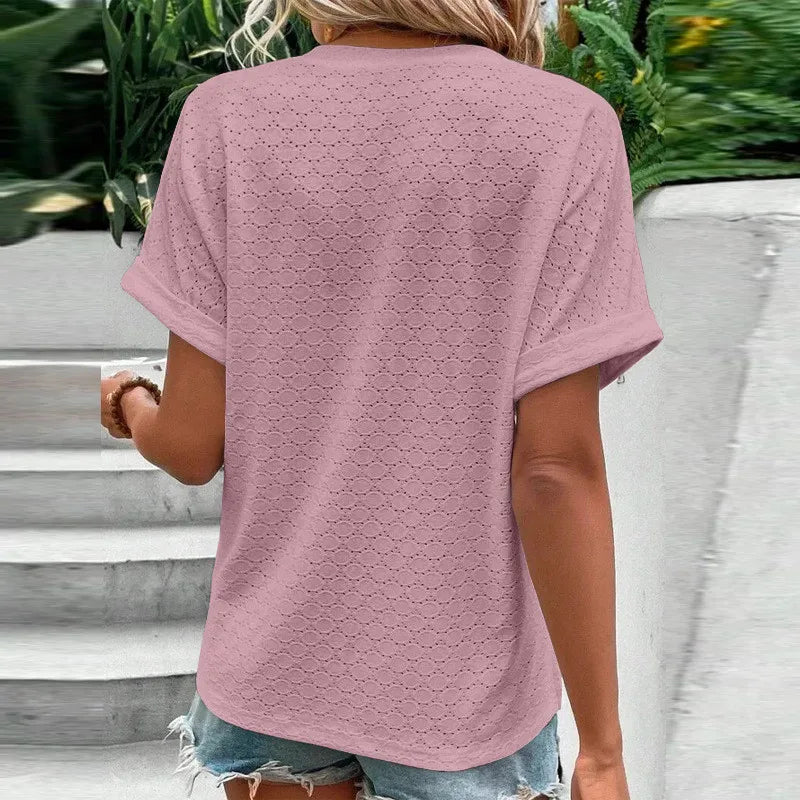 Ulvly Knit V Neck Shirt