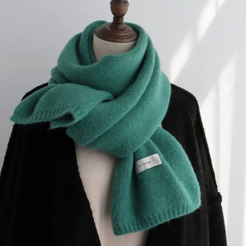 Ulvly 100% Wool Knit Scarf