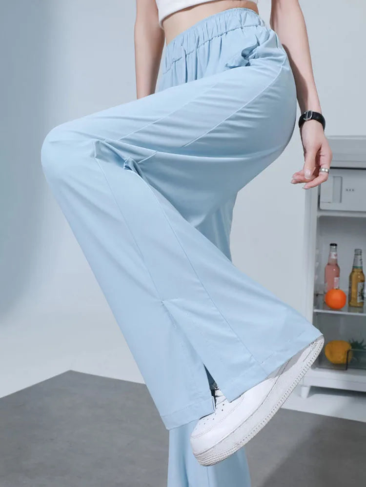 Ulvly IceSilk Split-Leg Trousers