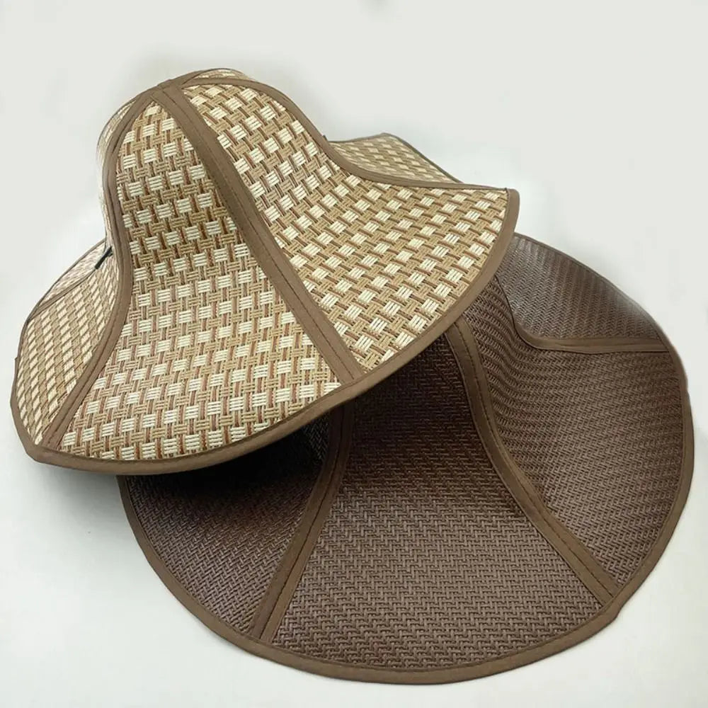 Ulvly Foldable Straw Sun Hat