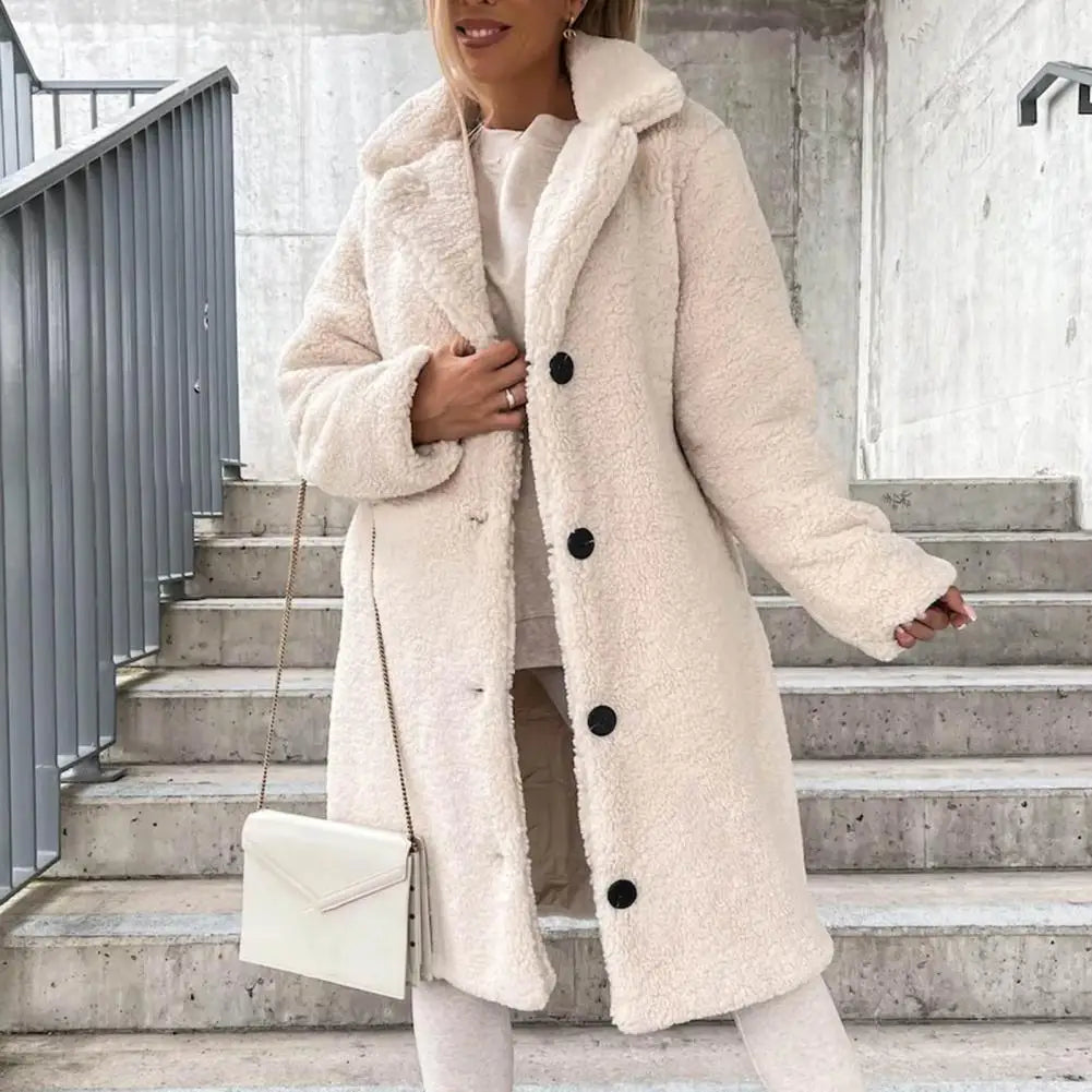 Ulvly Teddy Fleece Overcoat
