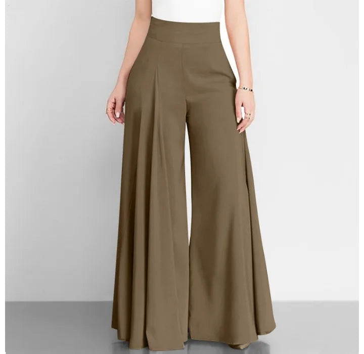 Ulvly High-Waist Wide-Leg Trousers