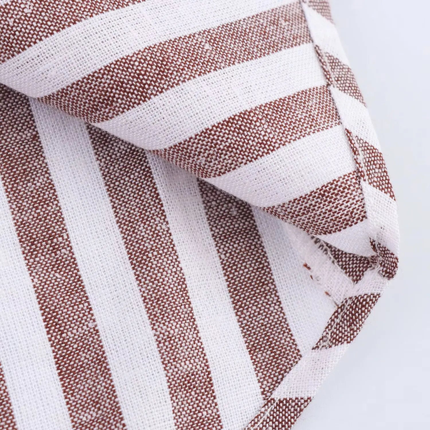 Ulvly Linen-Blend Striped Shirt