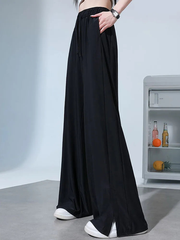 Ulvly IceSilk Split-Leg Trousers