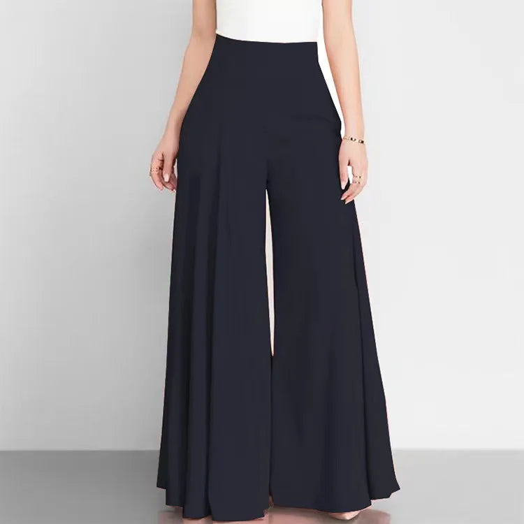 Ulvly High-Waist Wide-Leg Trousers