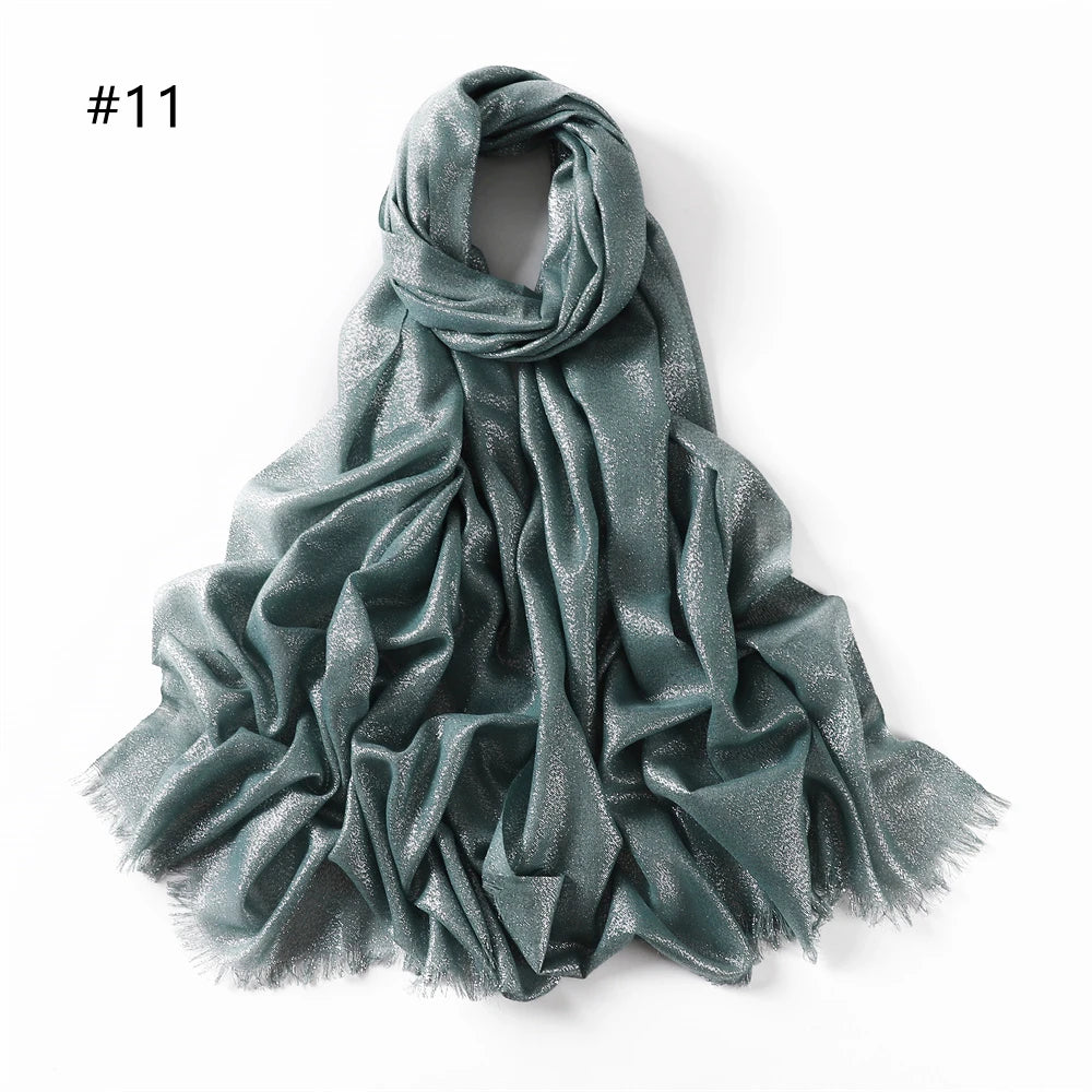 Ulvly Shimmer Fringe Shawl