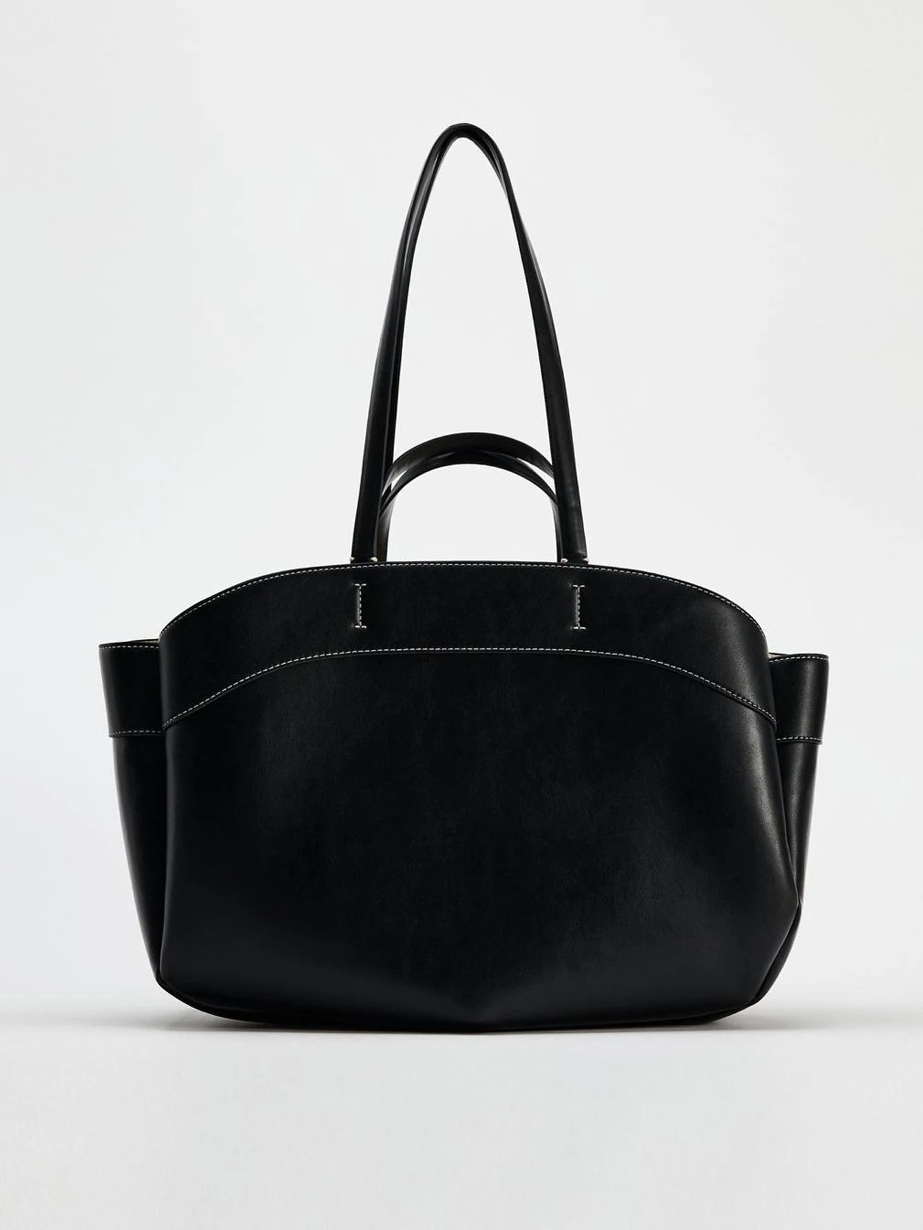 Ulvly Spliced Canvas Shoulder Bag