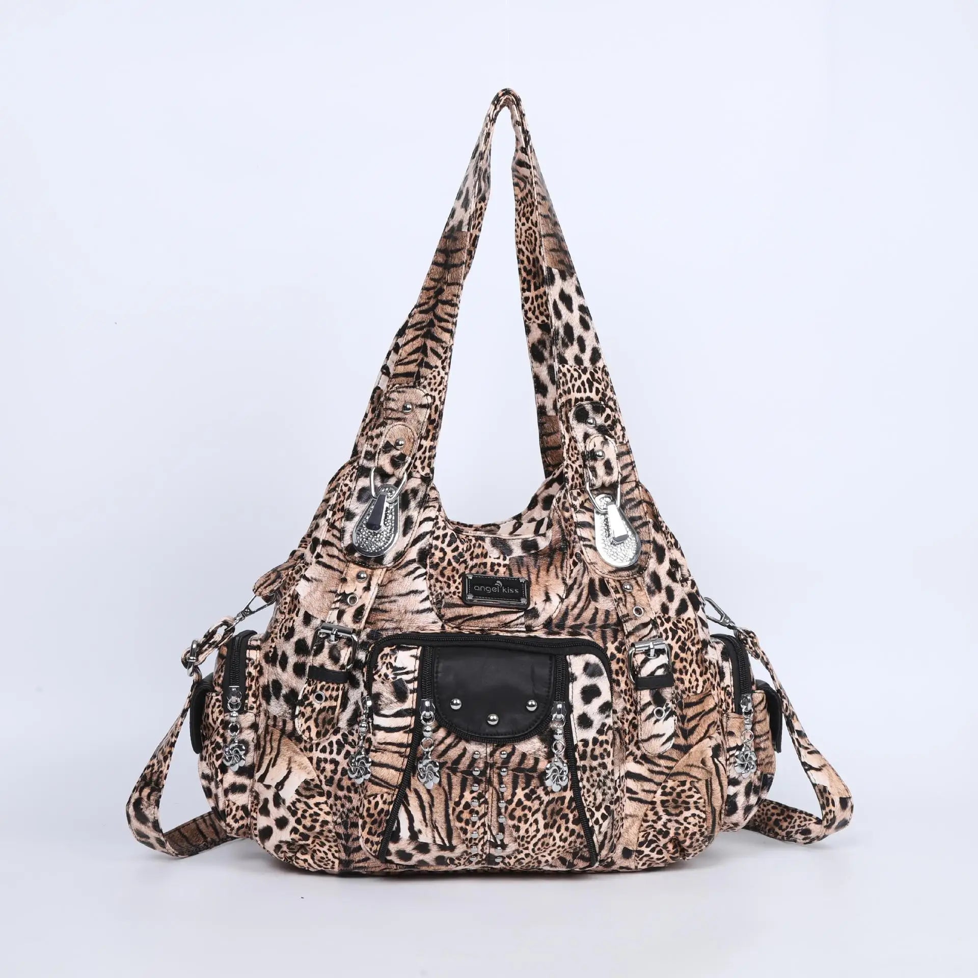 Ulvly Soft PU Leather Hobo Bag